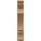 Ekena Millwork 8-in W x 30-in D x 42-in H Balboa Trad Rough Cedar Woodgrain TimberThane Outlooker, Primed Tan OUTUR080X30X42BOA04RCPR - alternate 4